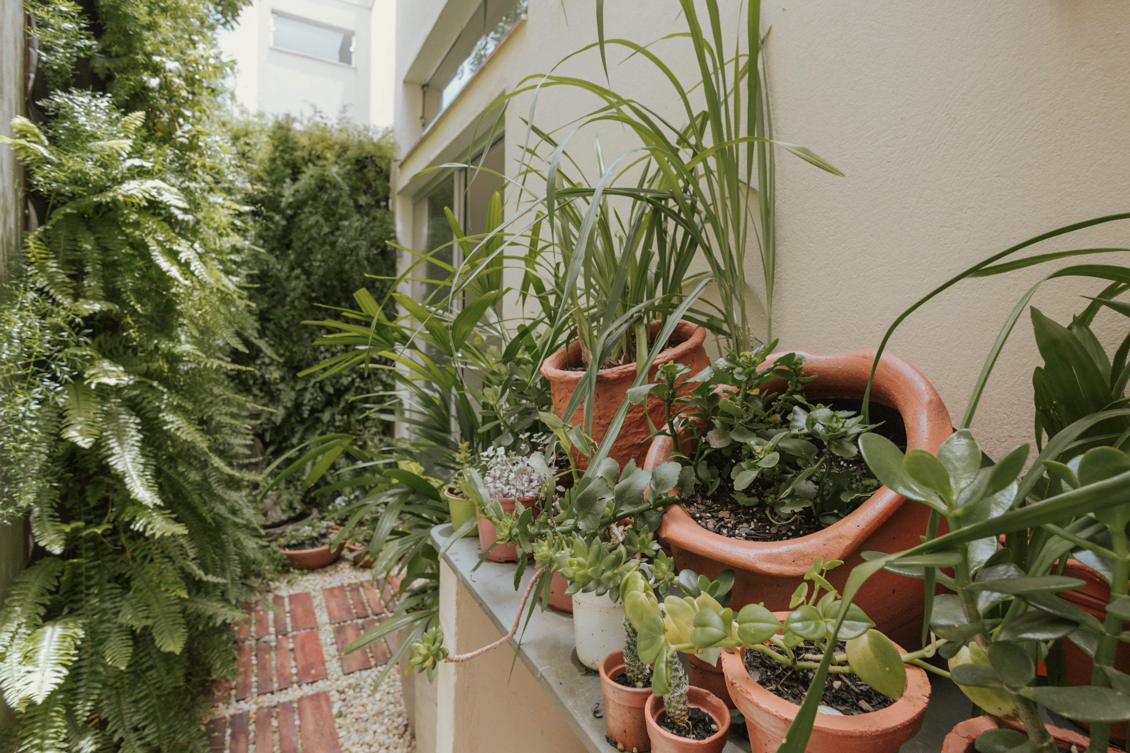 Área de descanso e relaxamento